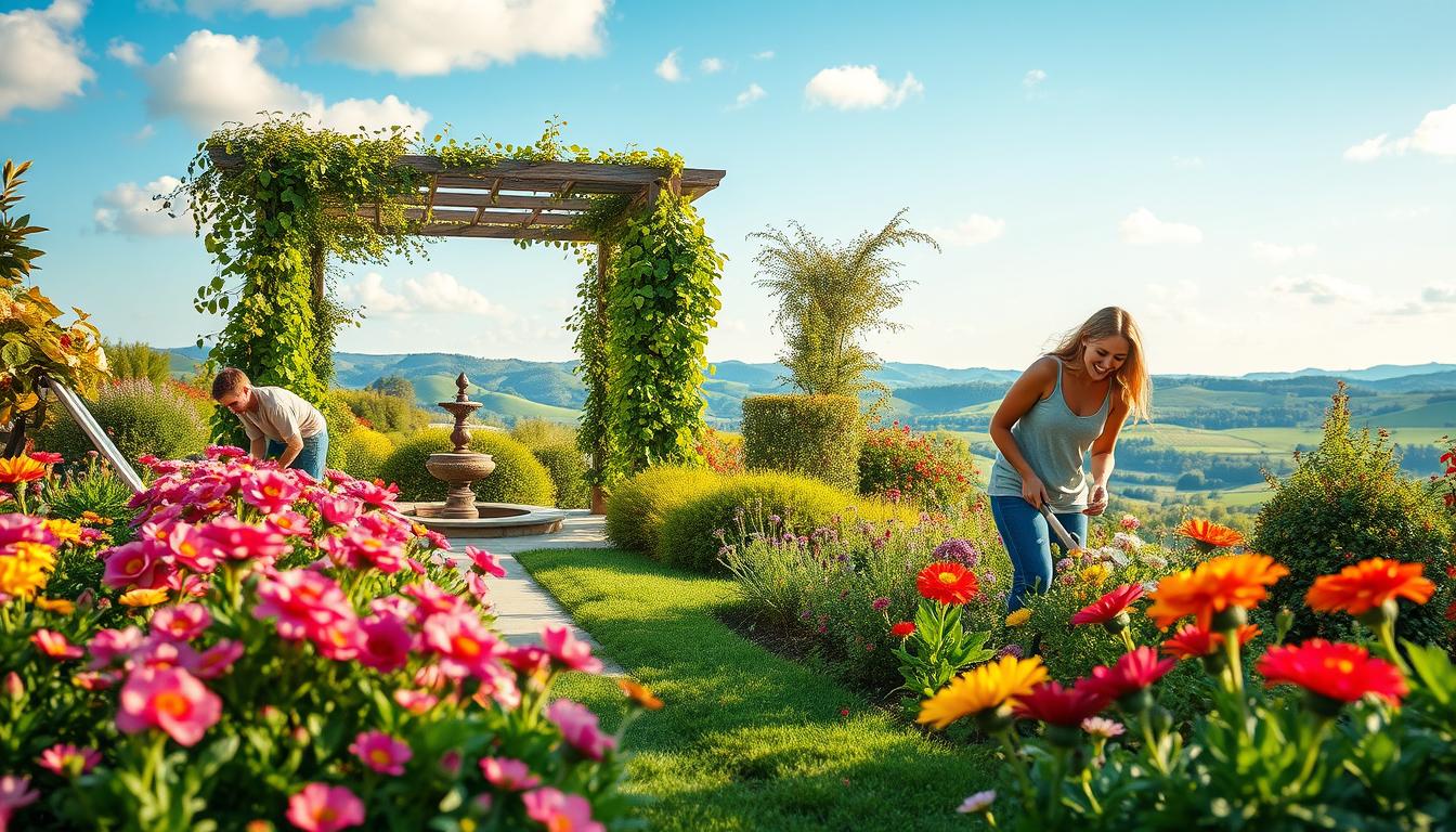 garten umgestalten