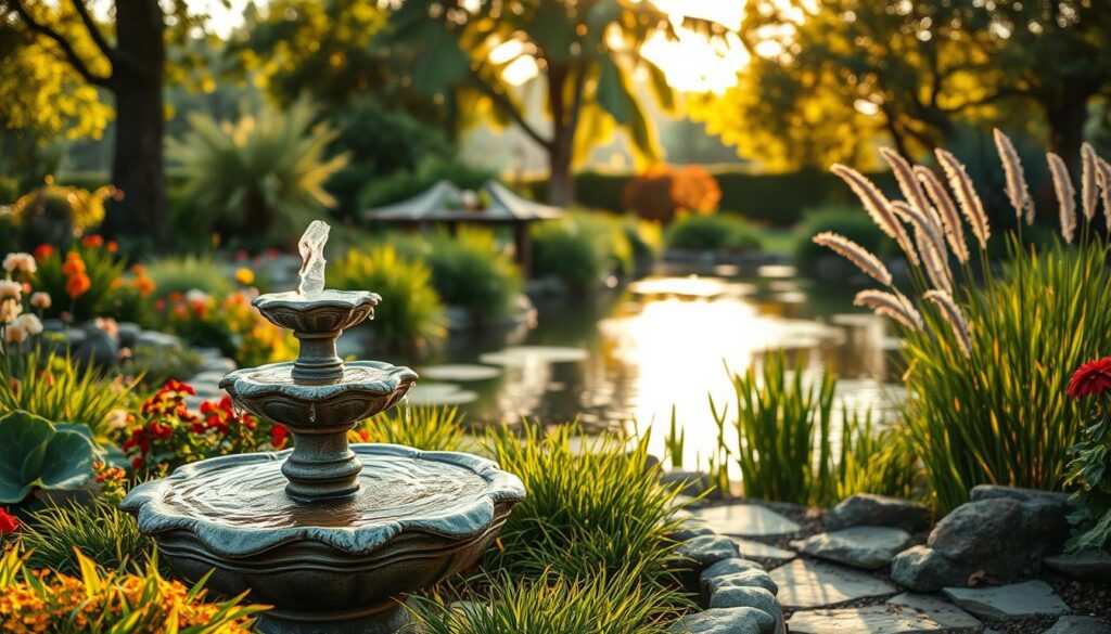 gartendeko wasserspiel