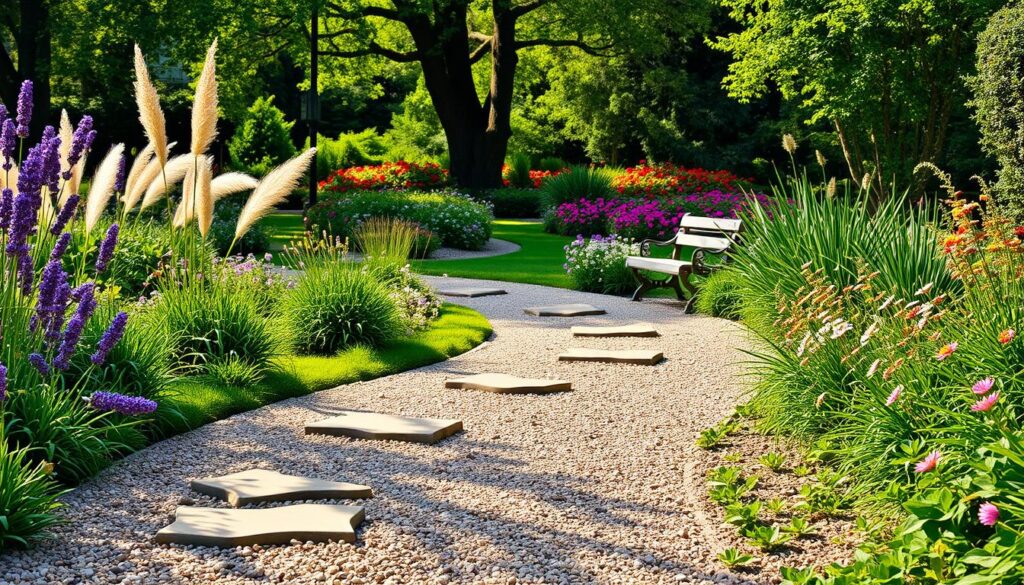 ideen für gehwege im garten