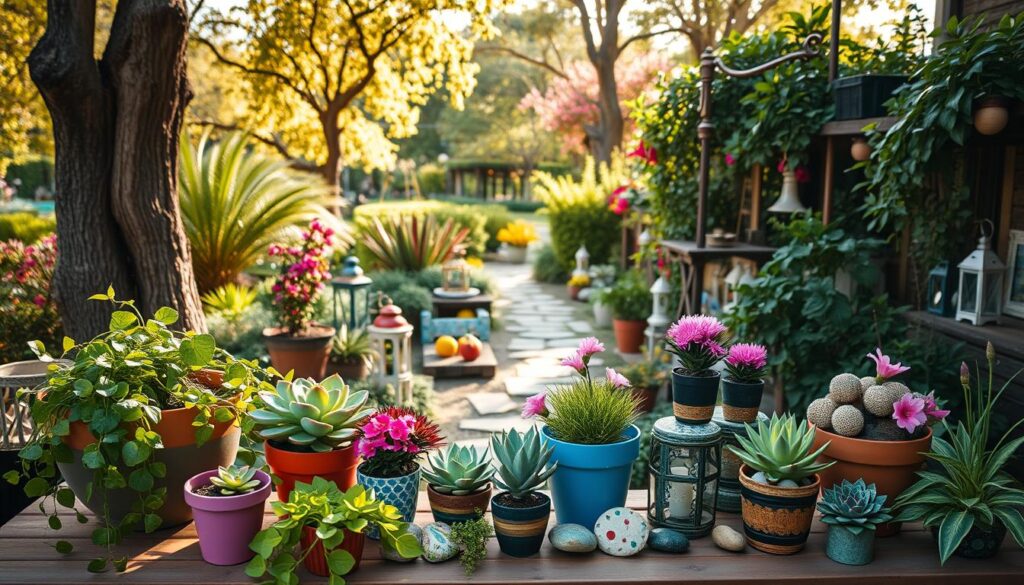 kreative gartenideen selbstgemacht