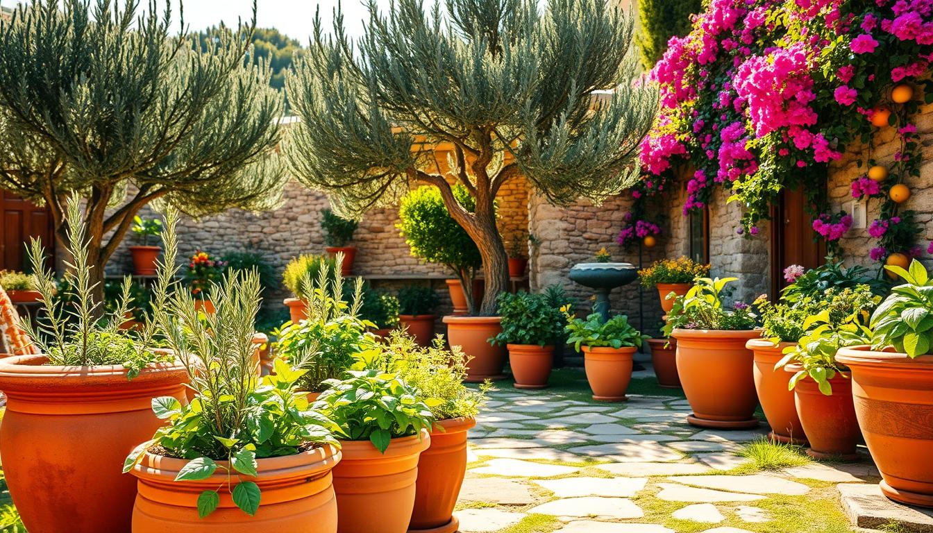 mediterraner garten