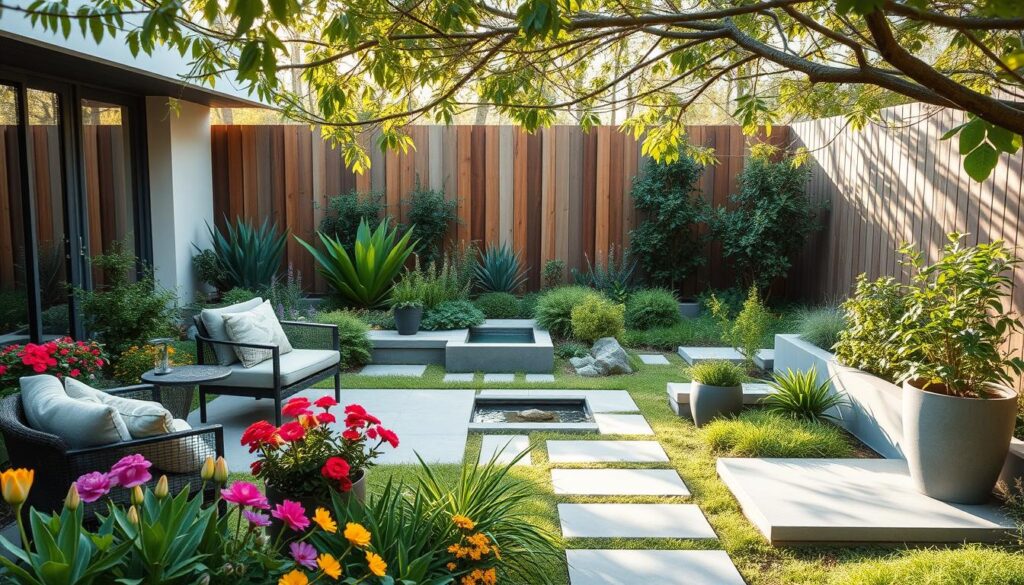 moderne gartengestaltung