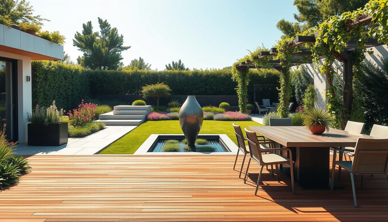 moderner garten