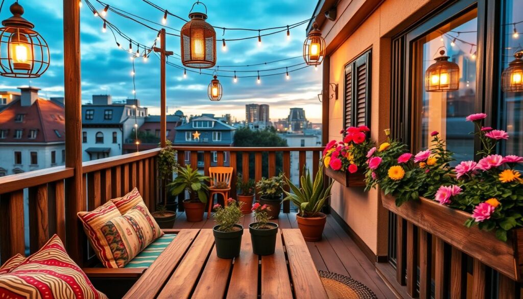 outdoor wohnen und kleine balkone gestalten