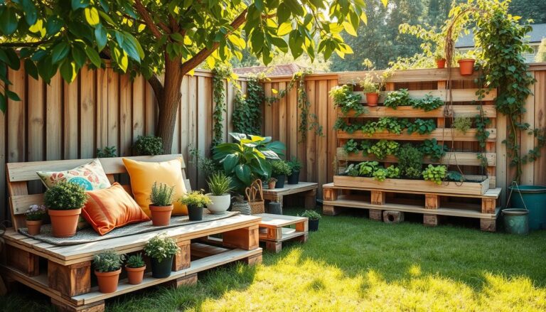 paletten ideen garten