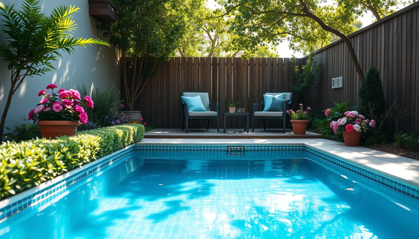 pool kleiner garten