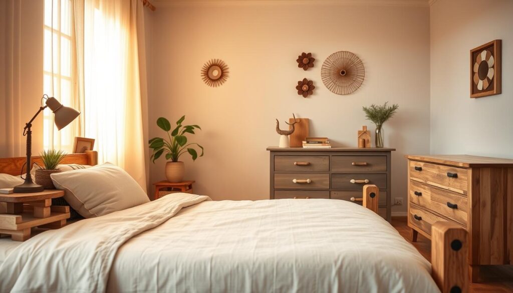selbstgemachte möbel im schlafzimmer