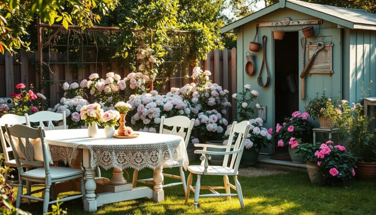 shabby chic garten