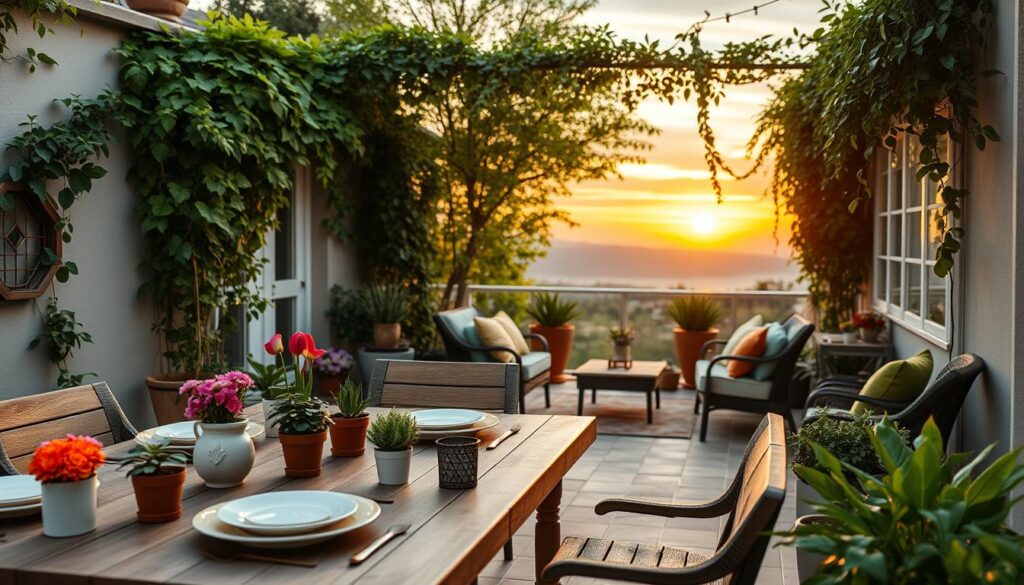 terrace decoration