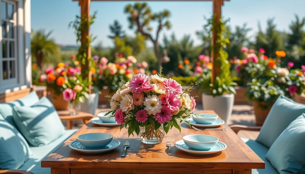 terrace decoration