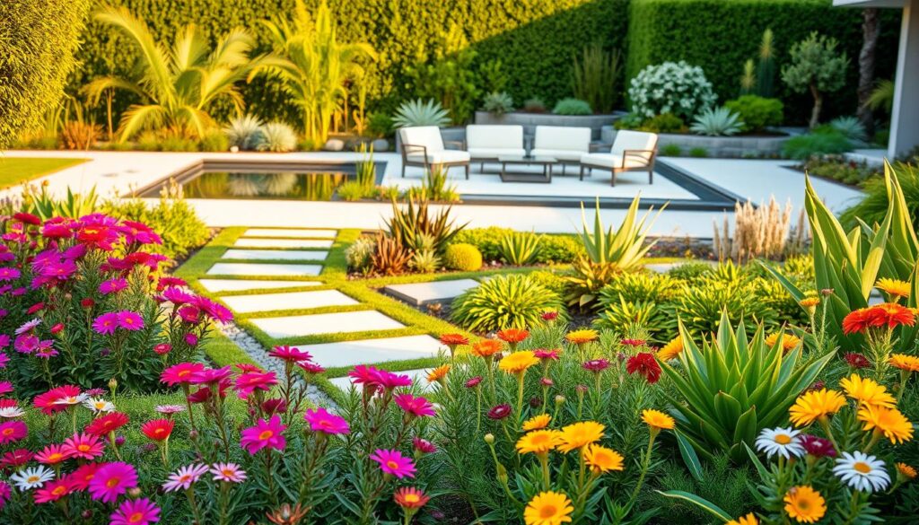 zeitgemäßer garten und gartengestaltung